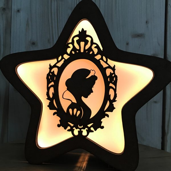 Lámpara Estrella LED Princesa